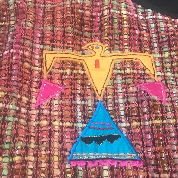 Julia Kin Rare Southwest Fall Design Jacket, Large - Picture 12 of 13